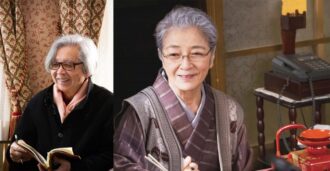 山田洋次（左） /倍赏千惠子（右） ©《小小的家》制作委员会